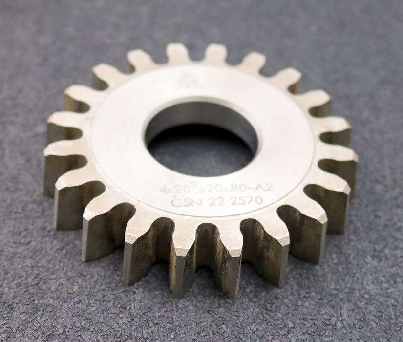 Bild des Artikels TOS-Scheibenschneidrad-gear-shaper-m=4mm-EGW-20°-Z=20-Ø89x17xØ1-1/4"-Qualität-A