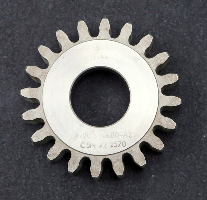 Bild des Artikels TOS-Scheibenschneidrad-gear-shaper-m=4mm-EGW-20°-Z=20-Ø90x20xØ1-1/4"-Qualität-A