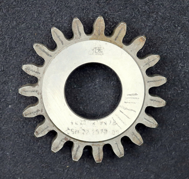 Bild des Artikels TOS-Scheibenschneidrad-gear-shaper-m=4mm-EGW-20°-Z=19-Ø85x13xØ1-1/4"-gebraucht