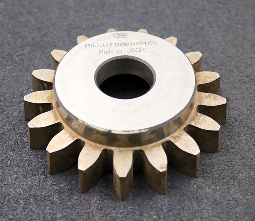 Bild des Artikels Scheibenschneidrad-gear-shaper-m=-6mm-EGW-20°-Z=-17-Ø118x32xØ1-1/4"-Qualität-A