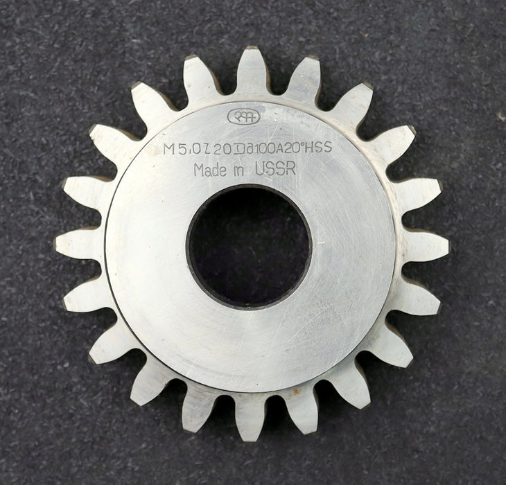 Bild des Artikels Scheibenschneidrad-gear-shaper-m=-5mm-EGW-20°-Z=-20-Ø113x32xØ1-1/4"-Qualität-A