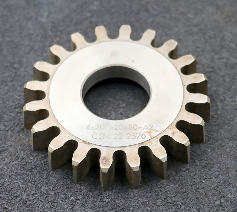 Bild des Artikels TOS-Scheibenschneidrad-gear-shaper-m=4mm-EGW-20°-Z=20-Ø89x15xØ1-1/4"-Qualität-A