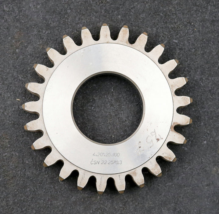 Bild des Artikels TOS-Scheibenschneidrad-gear-shaper-m=4mm-EGW-20°-Z=25-Ø110x17xØ1-3/4"-gebraucht