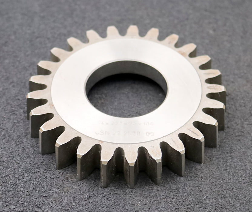 Bild des Artikels TOS-Scheibenschneidrad-gear-shaper-m=4mm-EGW-20°-Z=25-Ø110x18xØ1-3/4"-gebraucht