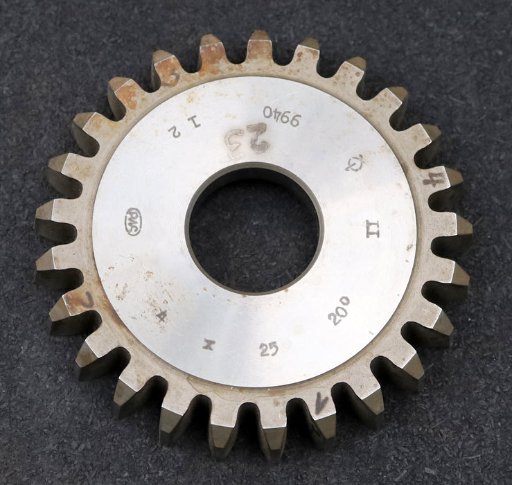 Bild des Artikels PWS-Scheibenschneidrad-gear-shaper-m=-4mm-EGW-20°-Z=-25-Ø110x17xØ1-1/4"