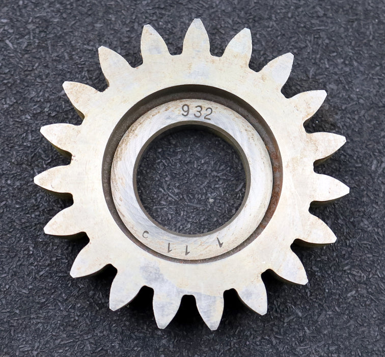 Bild des Artikels PWS-Scheibenschneidrad-gear-shaper-m=-4mm-EGW-20°-Z=-19-Ø87x22xØ1-1/4"-gebraucht