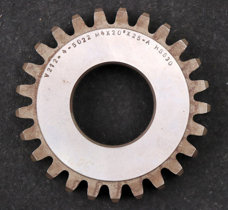 Bild des Artikels Scheibenschneidrad-gear-shaper-m=-4mm-EGW-20°-Z=-25-Ø109x24xØ1-3/4"-Qualität-A