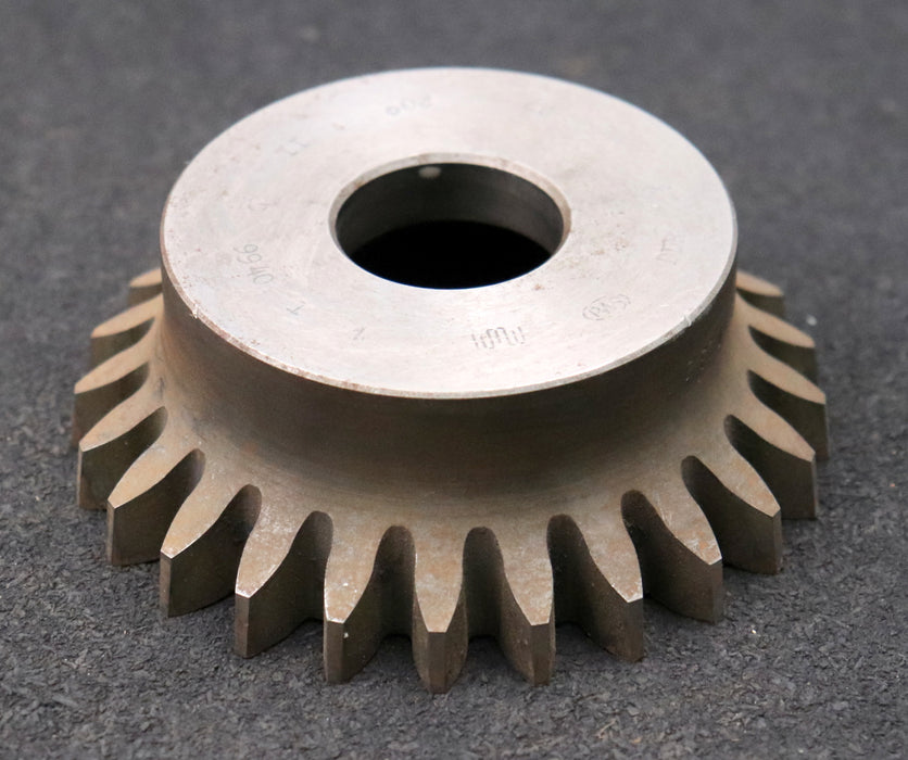 Bild des Artikels PWS-Glockenschneidrad-gear-shaper-m=4mm-EGW-20°-Z=-25-BP-II-Ø110x39xØ1-1/4"