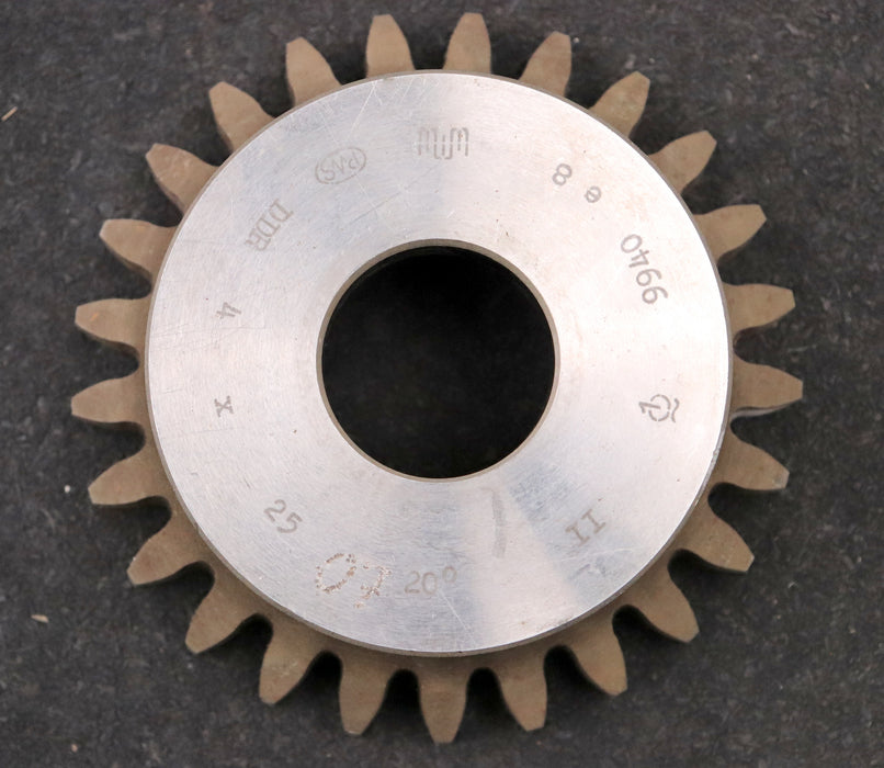 Bild des Artikels PWS-Glockenschneidrad-gear-shaper-m=4mm-EGW-20°-Z=-25-BP-II-Ø109x38xØ1-1/4"