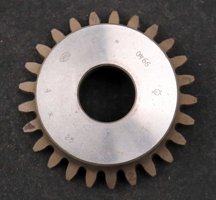 Bild des Artikels PWS-Glockenschneidrad-gear-shaper-m=4mm-EGW-20°-Z=-25-BP-II-Ø109x36xØ1-1/4"