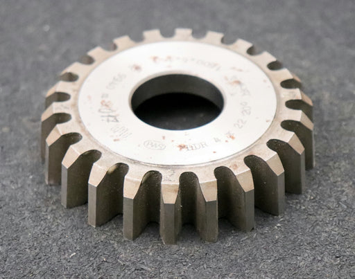 Bild des Artikels PWS-Scheibenschneidrad-gear-shaper-m=-4mm-EGW-20°-Z=-22-hkw-4-Ø96x22xØ1-1/4"