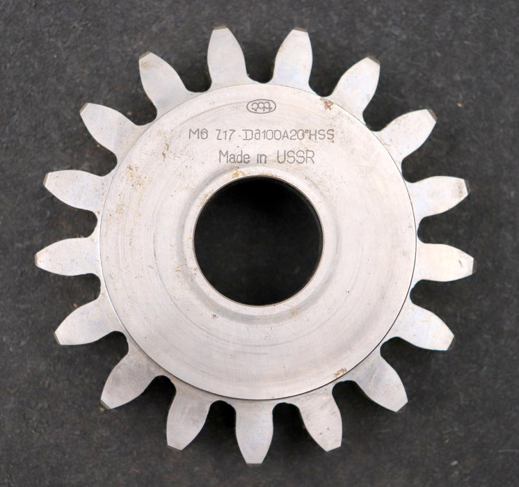 Bild des Artikels Scheibenschneidrad-gear-shaper-m=-6mm-EGW-20°-Z=-17-Ø118x34xØ1-1/4"-Qualität-A