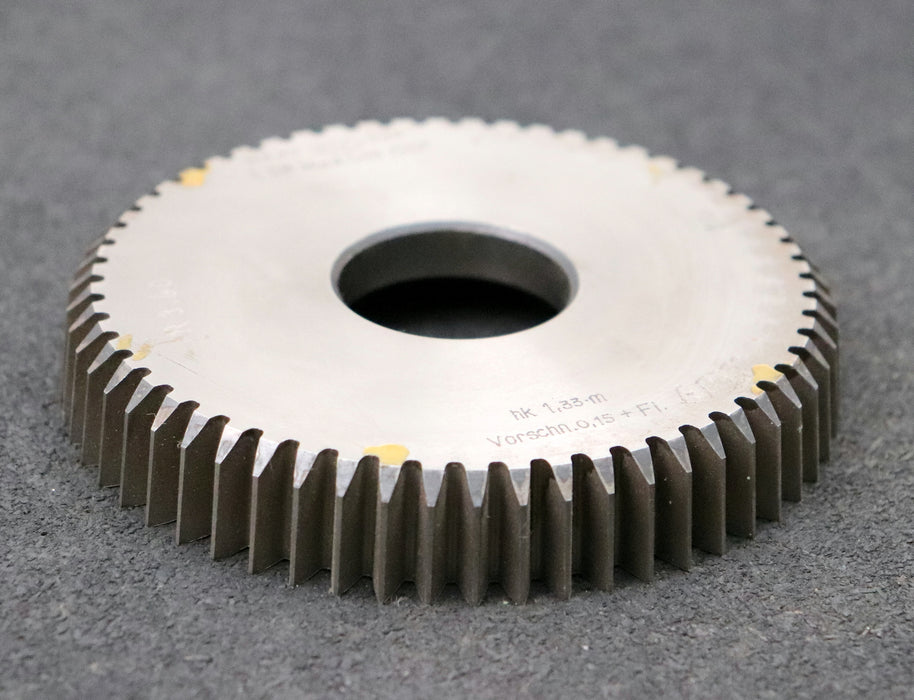 Bild des Artikels PWS-Scheibenschneidrad-gear-shaper-m=-1,75mm-EGW-20°-Z=-58-Ø107x17xØ1-1/4"