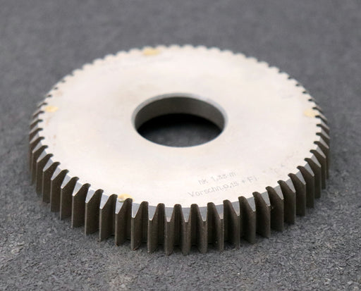 Bild des Artikels PWS-Scheibenschneidrad-gear-shaper-m=-1,75mm-EGW-20°-Z=-58-Ø107x16xØ1-1/4"