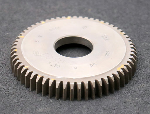 Bild des Artikels PWS-Scheibenschneidrad-m=-1,75mm-EGW-20°-Z=-58-BP-III-Ø105x15xØ1-1/4"-gebraucht