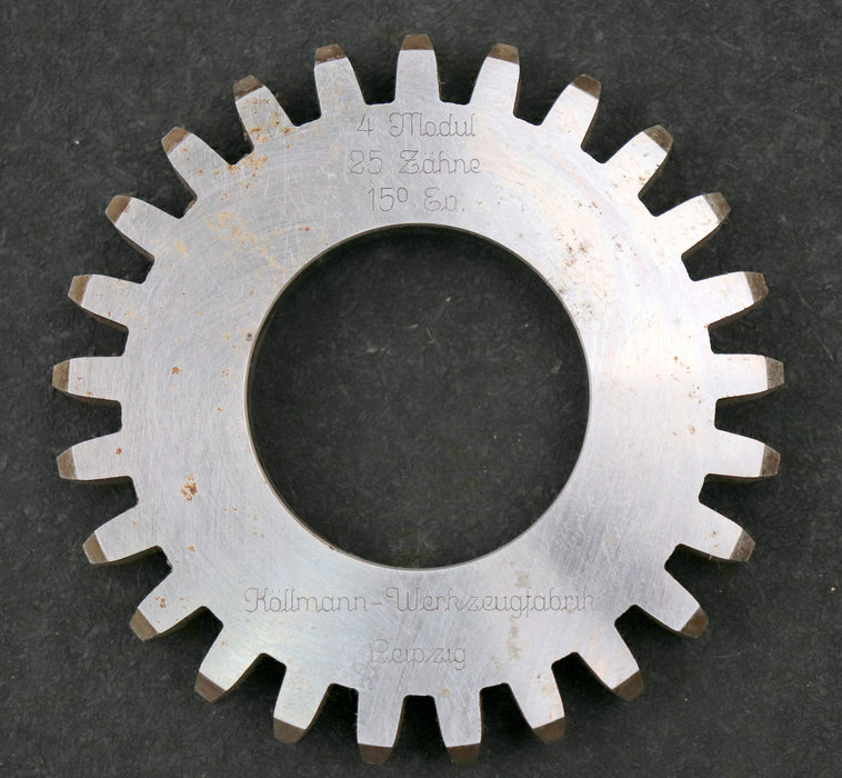 Bild des Artikels KÖLLMANN-Scheibenschneidrad-gear-shaper-m=-4mm-15°-EGW-Z=-25-Ø110x16xØ50mm