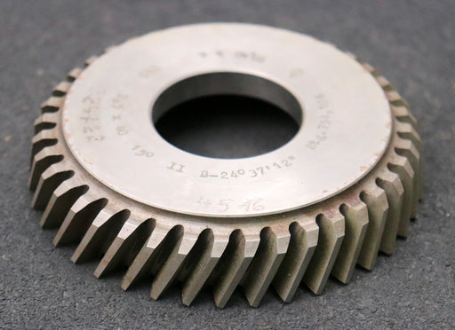 Bild des Artikels PWS-Scheibenschneidrad-mit-Treppenschliff-m=-2,5mm-15°-EGW-Z=-40-Ø118x24xØ1-3/4"