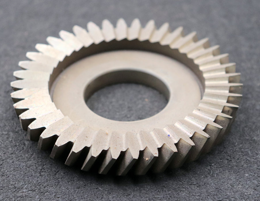 Bild des Artikels PWS-Scheibenschneidrad-mit-Treppenschliff-m=-2,5mm-15°-EGW-Z=-40-Ø118x20xØ1-3/4"