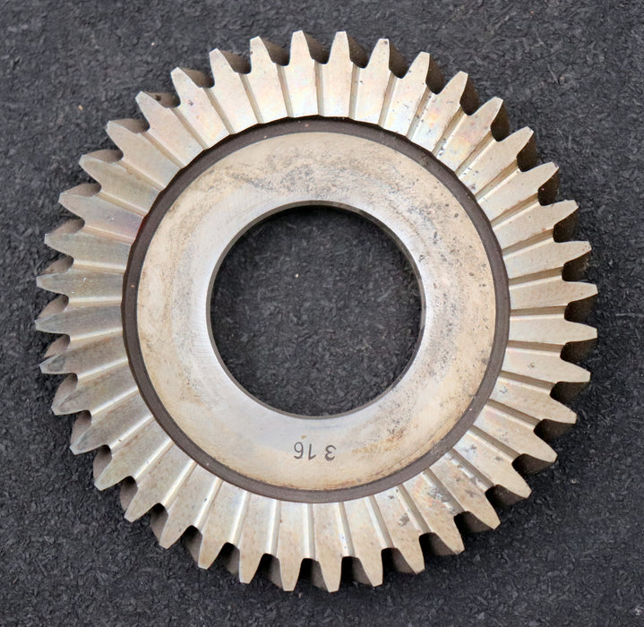 Bild des Artikels PWS-Scheibenschneidrad-mit-Treppenschliff-m=-2,5mm-15°-EGW-Z=-40-Ø118x17xØ1-3/4"