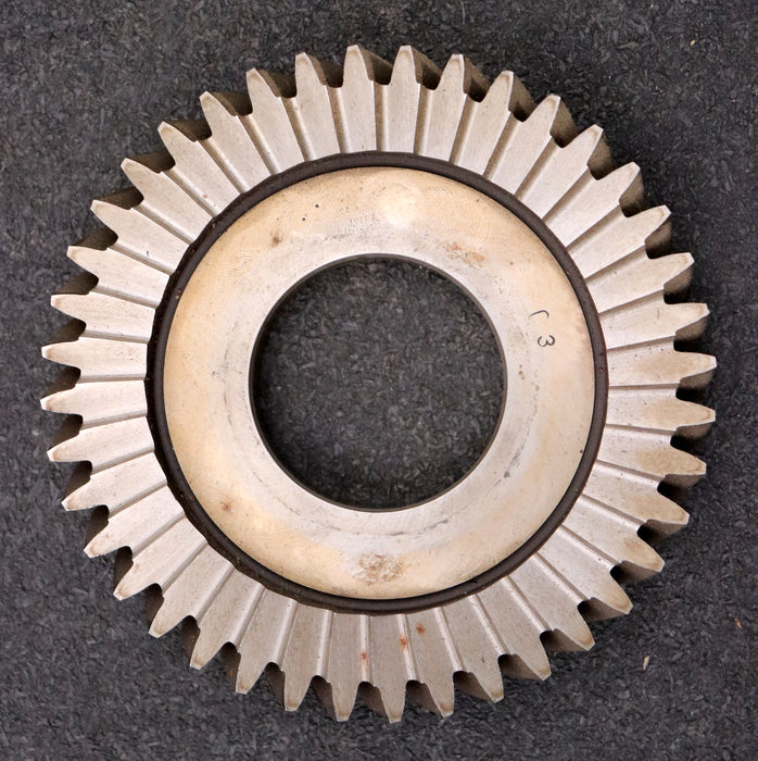 Bild des Artikels PWS-Scheibenschneidrad-mit-Treppenschliff-m=-2,5mm-15°-EGW-Z=-40-Ø118x19xØ1-3/4"