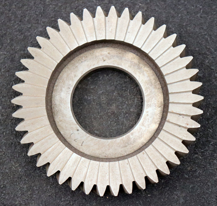 Bild des Artikels PWS-Scheibenschneidrad-mit-Treppenschliff-m=-2,5mm-EGW-20°-Z=-42-Ø116x23xØ1-3/4"