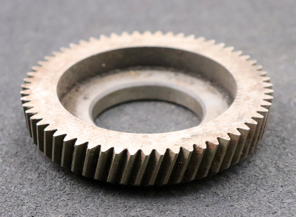 Bild des Artikels PWS-Scheibenschneidrad-gear-shaper-m=-1,5mm-EGW-20°-Z=-60-schrägverzahnt-RECHTS