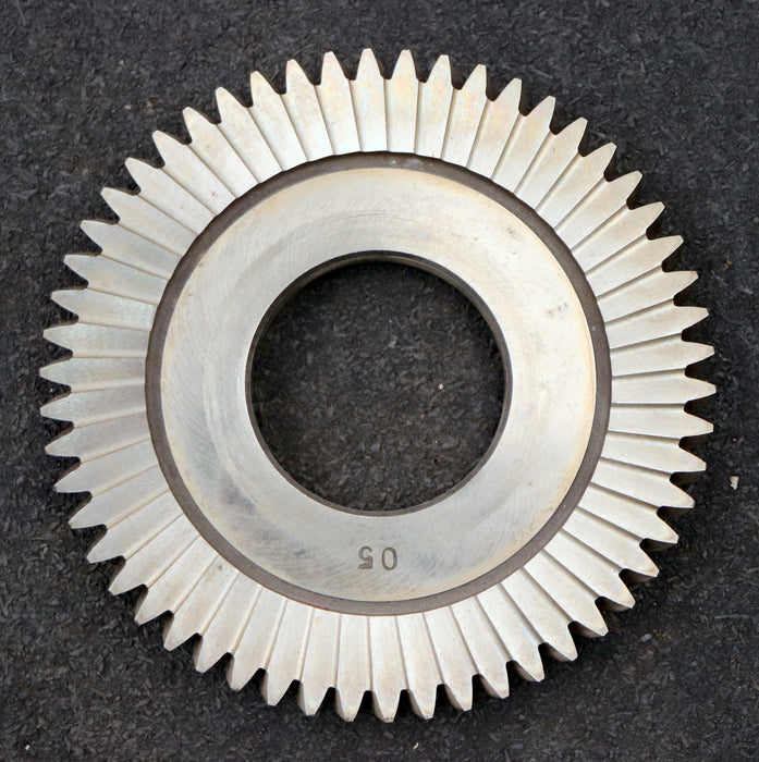 Bild des Artikels PWS-Scheibenschneidrad---Treppenschliff-m=-2mm-EGW-20°-Z=-54-Ø116x14xØ1-3/4"