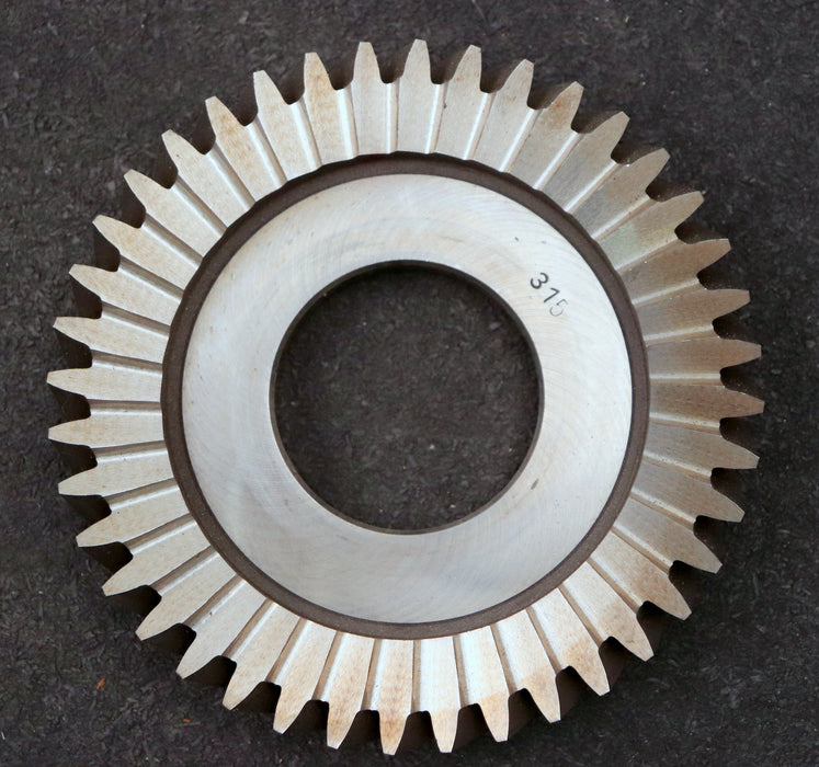 Bild des Artikels PWS-Scheibenschneidrad-mit-Treppenschliff-m=-2,5mm-15°-EGW-Z=-40-Ø120x20xØ1-3/4"