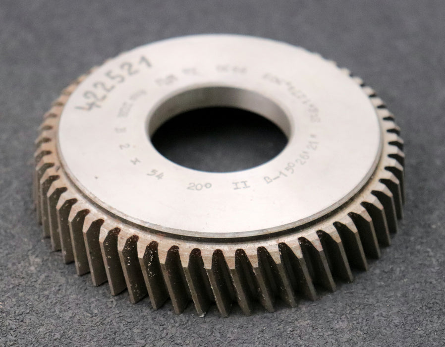 Bild des Artikels PWS-Scheibenschneidrad-mit-Treppenschliff-m=-2mm-EGW-20°-Z=-54-Ø117x24xØ1-3/4"