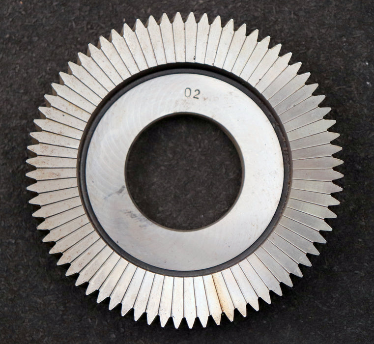 Bild des Artikels PWS-Scheibenschneidrad-mit-Treppenschliff-m=-1,5mm-EGW-20°-Z=-72-Ø117x23xØ1-3/4"