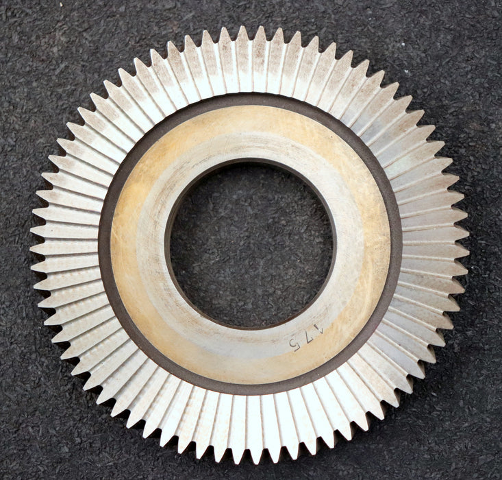 Bild des Artikels PWS-Scheibenschneidrad-mit-Treppenschliff-m=-1,5mm-EGW-20°-Z=-72-Ø117x16xØ1-3/4"