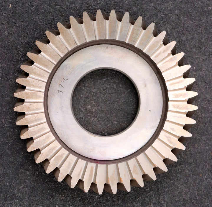 Bild des Artikels PWS-Scheibenschneidrad---Treppenschliff-m=-2,5mm-EGW-15°-Z=-40-Ø117x23xØ1-3/4"