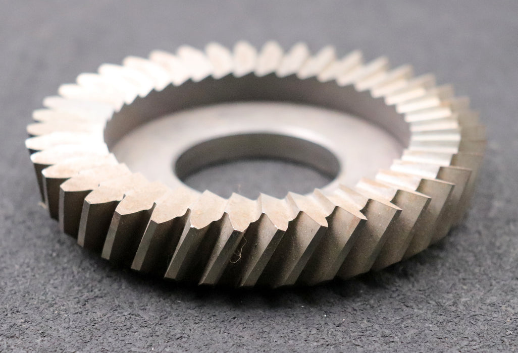 Bild des Artikels PWS-Scheibenschneidrad---Treppenschliff-m=-2,5mm-EGW-15°-Z=-40-Ø117x23xØ1-3/4"