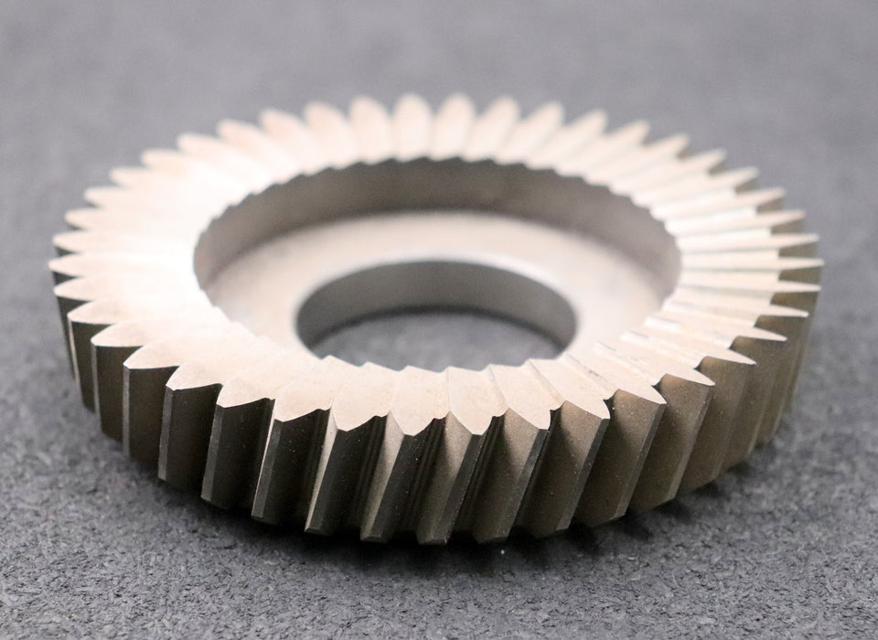 Bild des Artikels PWS-Scheibenschneidrad---Treppenschliff-m=-2,5mm-EGW-20°-Z=-42-Ø116x24xØ1-3/4"