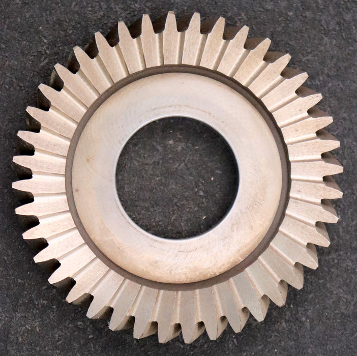 Bild des Artikels PWS-Scheibenschneidrad---Treppenschliff-m=-2,5mm-EGW-15°-Z=-40-Ø118x20xØ1-3/4"