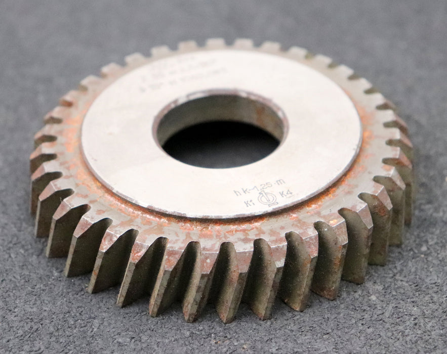 Bild des Artikels PWS-Scheibenschneidrad-gear-shaper-m=-2,5mm-EGW-20°-Z=-35-schrägverzahnt-RECHTS