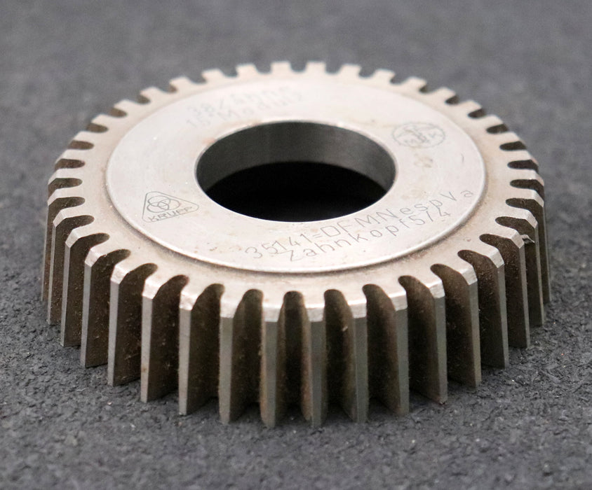 Bild des Artikels Scheibenschneidrad-gear-shaper-m=-2mm-EGW-15°-Z=-38-Zahnkopf-5/4-Ø83x21xØ1-1/4"