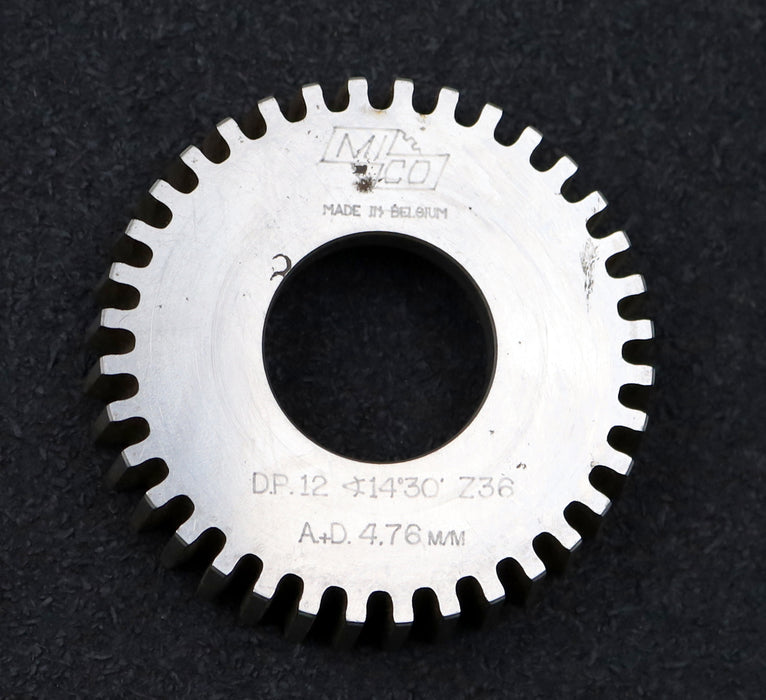 Bild des Artikels MICO-Scheibenschneidrad-gear-shaper-D.P.=-12mm-14°30'-EGW-Z=-36-Ø81x18xØ1-1/4"