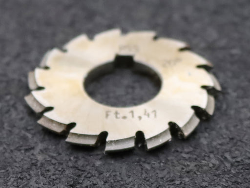 Bild des Artikels DOLD-Zahnformfräser-gear-profile-cutter-m=-0,65mm-No.-1-Z=-12-13-EGW-20°-mit-LNK