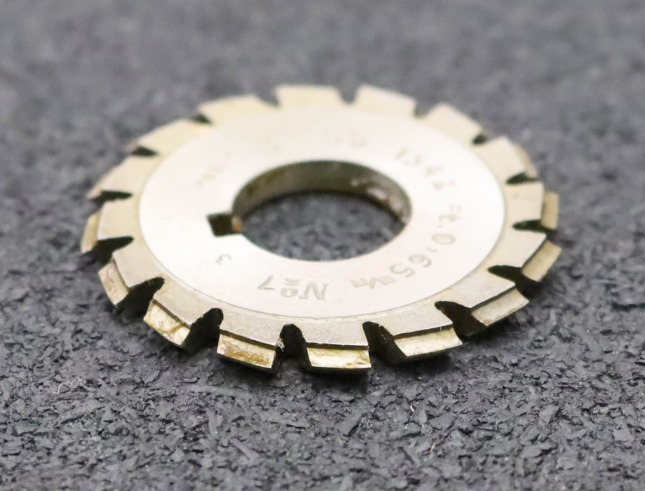 Bild des Artikels DOLD-Zahnformfräser-m=-0,3mm-No.-7-für-Z=-55-134-EGW-15°-gear-profile-cutter