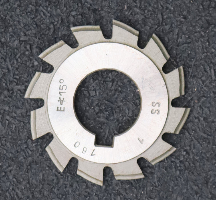 Bild des Artikels DOLD-Zahnformfräser-m=-0,6mm-No.-1-für-Z=-12-13-EGW-15°-gear-profile-cutter