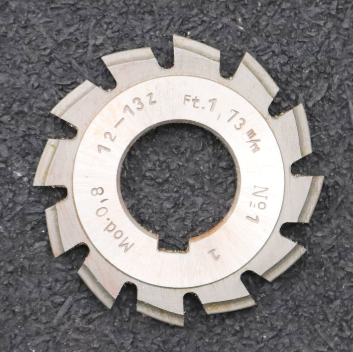 Bild des Artikels DOLD-Zahnformfräser-m=-0,8mm-No.-1-für-Z=-12-13-EGW-15°-gear-profile-cutter