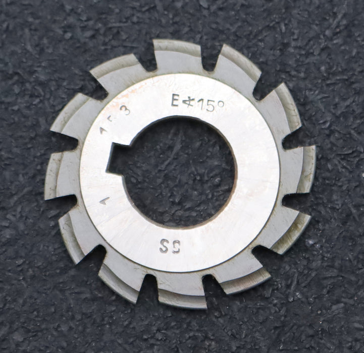 Bild des Artikels DOLD-Zahnformfräser-m=-0,9mm-No.-2-für-Z=-14-16-EGW-15°-gear-profile-cutter