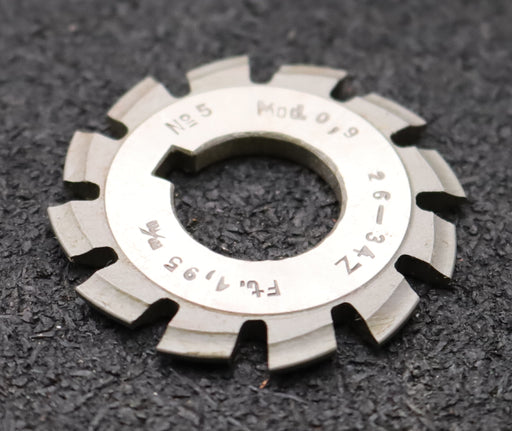 Bild des Artikels DOLD-Zahnformfräser-m=-0,9mm-No.-5-für-Z=-26-34-EGW-15°-gear-profile-cutter