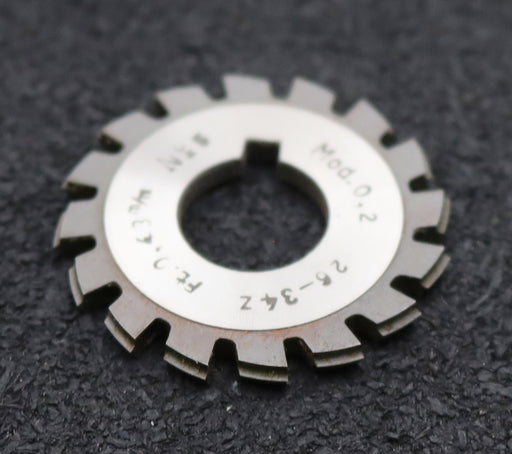 Bild des Artikels DOLD-Zahnformfräser-m=-0,2mm-No.-5-für-Z=-26-34-EGW-20°-LKN-gear-profile-cutter