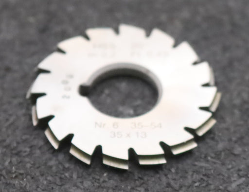 Bild des Artikels DOLD-Zahnformfräser-m=-0,2mm-No.-6-für-Z=-35-54-EGW-20°-gear-profile-cutter