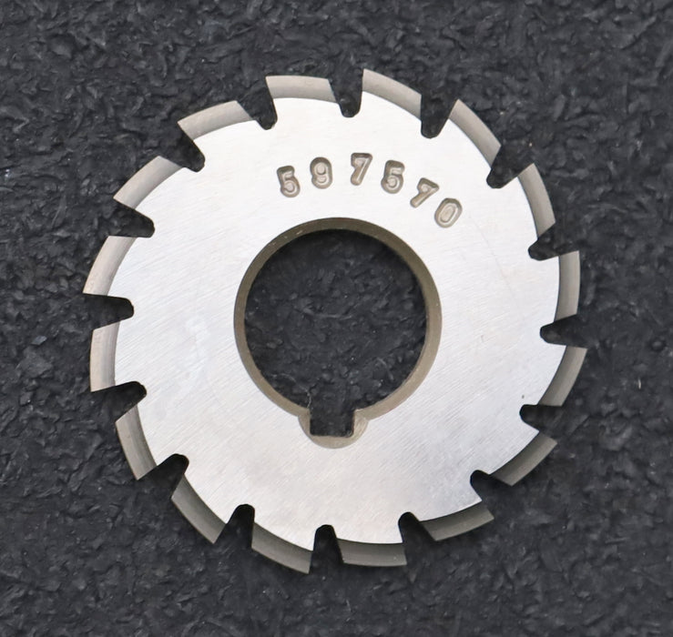 Bild des Artikels DOLD-Zahnformfräser-m=-0,4mm-No.-7-für-Z=-55-134-EGW-20°-gear-profile-cutter