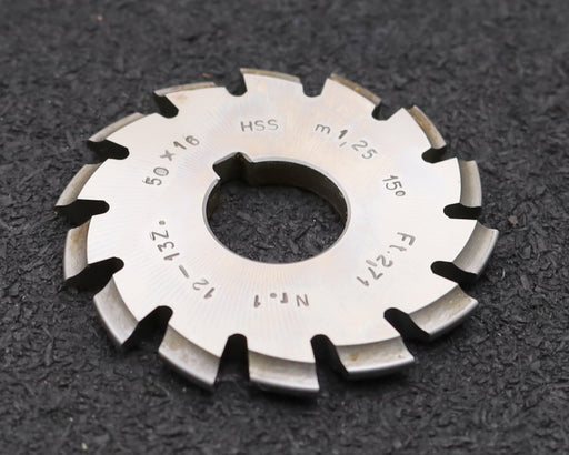 Bild des Artikels DOLD-Zahnformfräser-m=-1,25mm-No.-1-für-Z=-12-13-EGW-15°-gear-profile-cutter