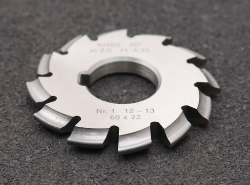 Bild des Artikels DOLD-Zahnformfräser-m=-2mm-No.-1-für-Z=-12-13-EGW-20°-gear-profile-cutter