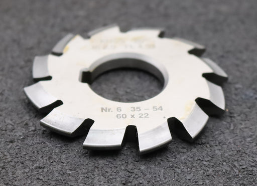 Bild des Artikels DOLD-Zahnformfräser-m=-2mm-No.-6-für-Z=-35-54-EGW-20°-gear-profile-cutter